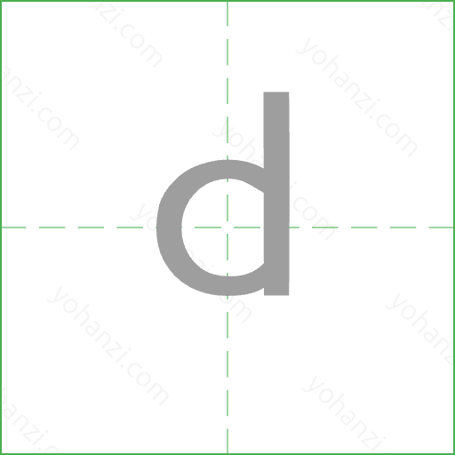 d Stroke Order Animation