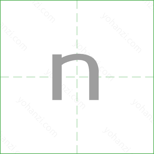 n Stroke Order Animation