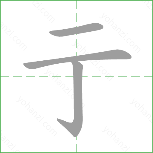 亍 Stroke Order Animation