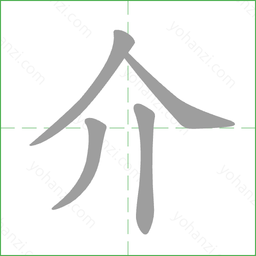 介 Stroke Order Animation