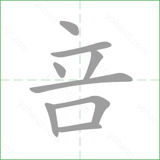咅 Stroke Order Animation
