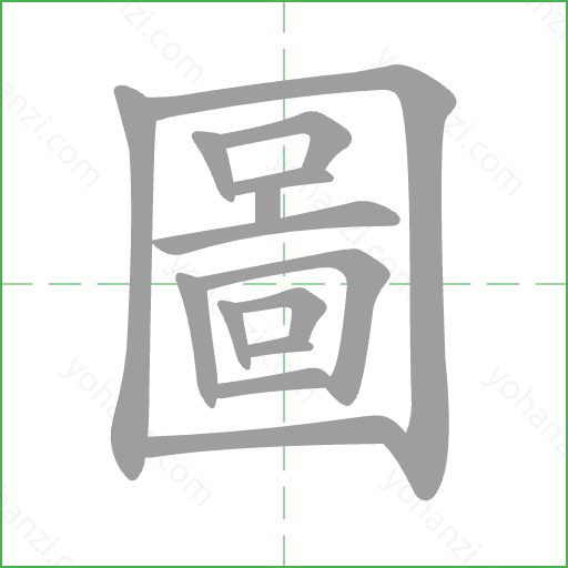 圖 Stroke Order Animation