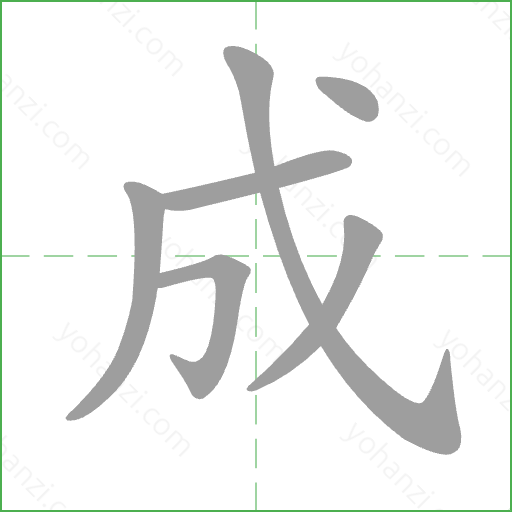 成 Stroke Order Animation