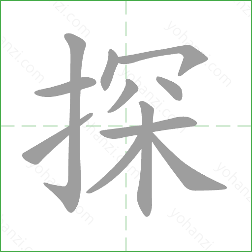 探 Stroke Order Animation