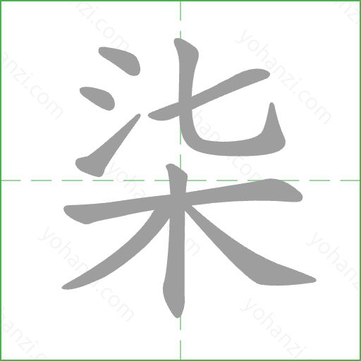 柒 Stroke Order Animation