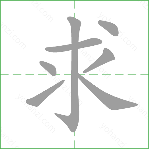 求 Stroke Order Animation