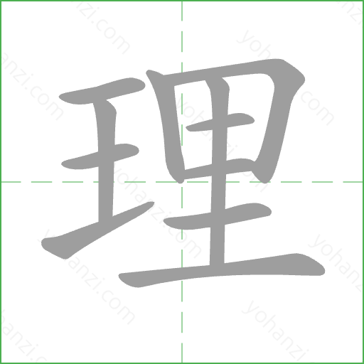 理 Stroke Order Animation