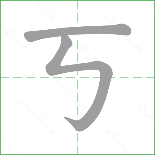 ㄎ Stroke Order Animation