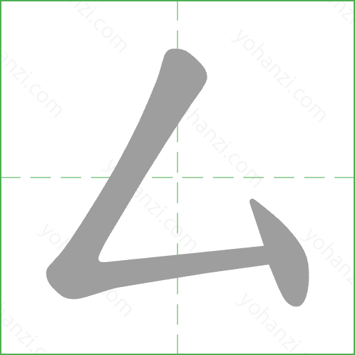 ㄙ Stroke Order Animation