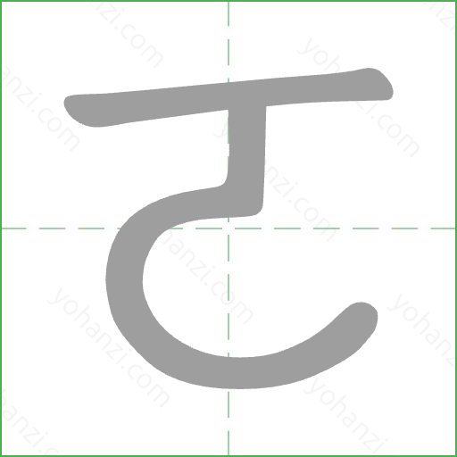 ㄛ Stroke Order Animation